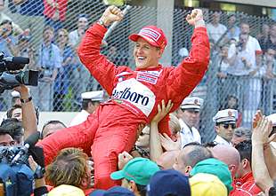 Schumacher logra su quinta victoria en Mónaco y se afianza al frente de la clasificación