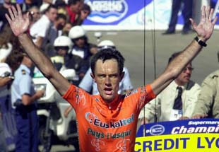    El español Laiseka vence en la última etapa de montaña    (Foto: AP)  -  Especial:   El Tour de Francia, en  Diario As   -  Gráficos animados:   Mapas y etapas de la carrera  |  El ciclista: la máquina humana   