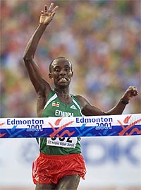   El etíope Abera, campeón del mundo de maratón en Edmonton   
