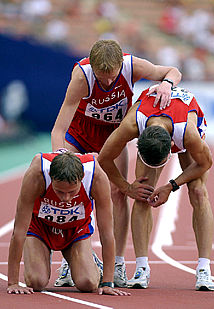   Los atletas rusos dominan los 20 kilómetros marcha   Paquillo Fernández se retira y David Márquez llega en el quinto lugar. (Foto: EFE)