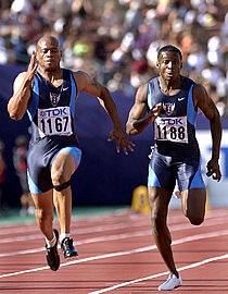   Mauriece Greene sigue siendo el rey de la velocidad   (Foto: AP)
