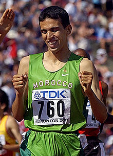   Gatillazo de los españoles en los 1.500   rnEl Guerruj, en la imagen, ganó con facilidad la prueba.