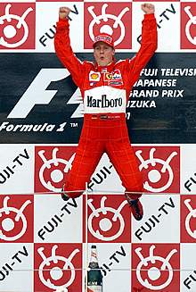 Schumacher culmina el Mundial con una victoria en Japón