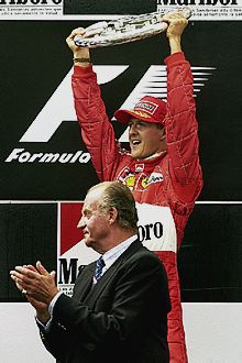 Michael Schumacher se adjudica también el Gran Premio de España