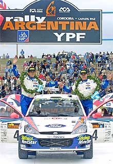 Sainz gana el Rally de Argentina al ser descalificados los dos primeros
