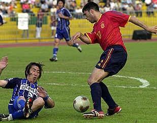 España gana por la mínima a un equipo coreano en su último test antes del Mundial