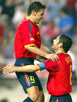 España, primera selección en octavos