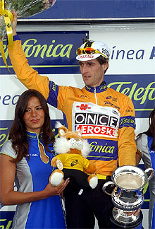 Mikel Zarrabeitia, nuevo líder de la Vuelta.