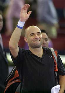 Agassi y Novak jugarán la final del Masters Series de Madrid
