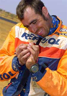 Nani Roma gesticula tras la jornada de hoy.