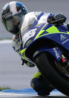 El piloto español, ayer en el circuito de Estoril.