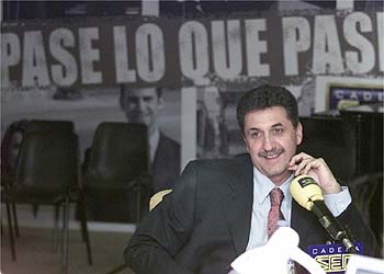 Mariano García Remón, durante la entrevista en El Larguero.