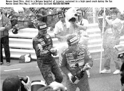 Mónaco homenajea a Ayrton Senna