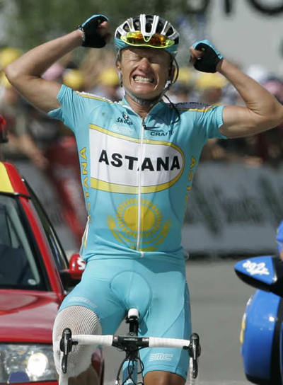 El Astana despide a Vinokúrov