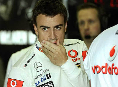Alonso, meditabundo