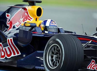 El RB4, el nuevo bólido de Red Bull en 2008