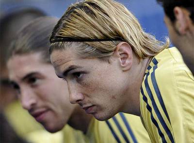 Sergio Ramos y Fernando Torres