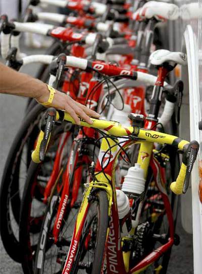 La bicicleta de Alejandro Valverde