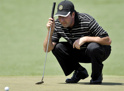 Olazábal, durante la primera jornada del torneo.