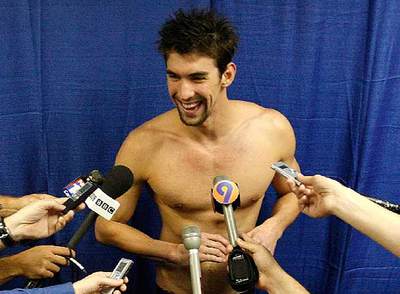 Michael Phelps.