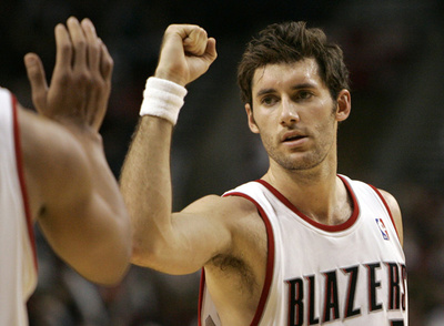 El alero de los Portland Blazers, Rudy Fernández, sumó 22 puntos en 23 minutos de juego.