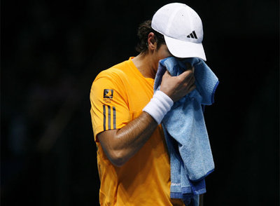 El español, durante el encuentro