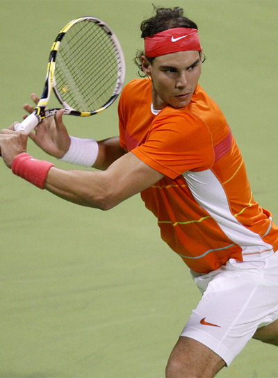 El español, durante el encuentro