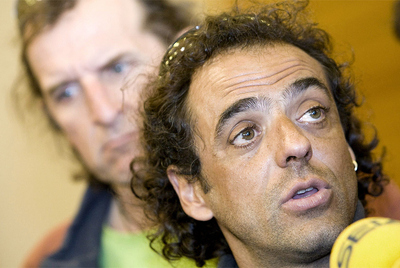 Carlos Pauner, tras regresar a Zaragoza del Annapurna.