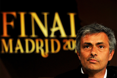 José Mourinho, técnico del Inter.