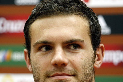 Mata, durante la rueda de prensa en Las Rozas.