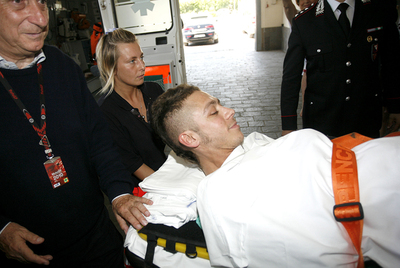 FOTOGALERIA: Llegada al hospital