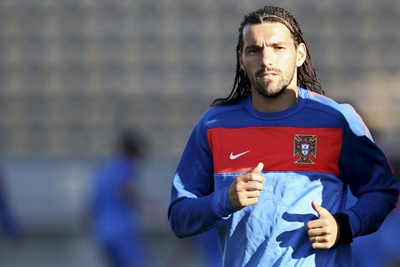 El portugués Danny, durante un entrenamiento.