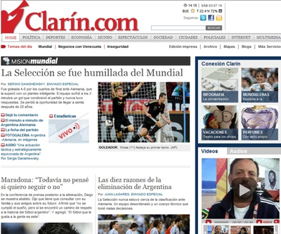 FOTOGALERIA: Clarín