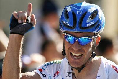 David García, durante la pasada Vuelta a España.