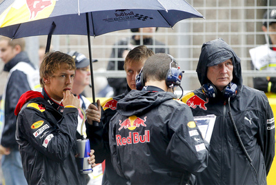 Sebastian Vettel, en el circuito de Corea del Sur.
