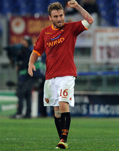 De Rossi celebra la remontada