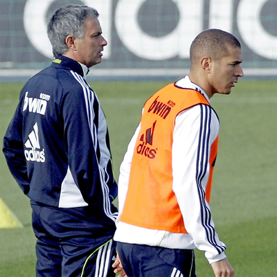 Mourinho y Benzema