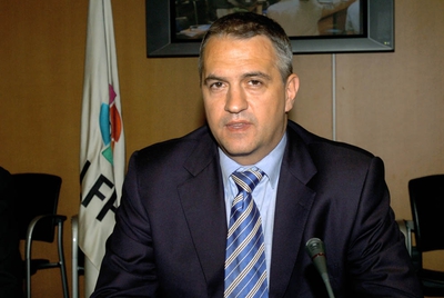 El presidente de la LFP, José Luis Astizarán.