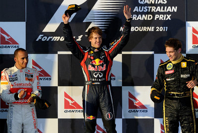 FOTOGALERIA: Los tres ganadores