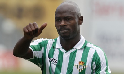 Emaná, en un partido de principios de temporada.