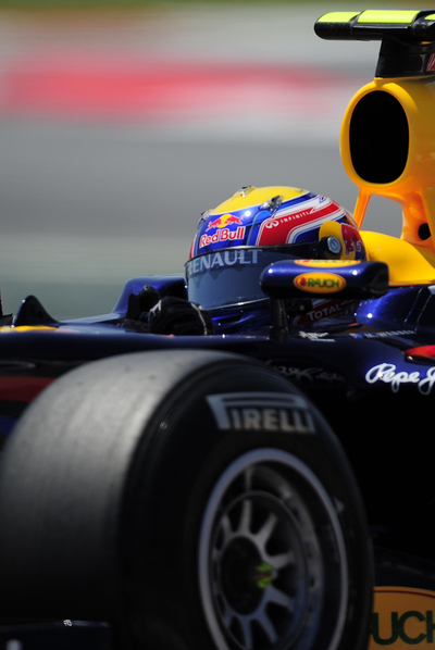 El corredor de Red Bull, Mark Webber.