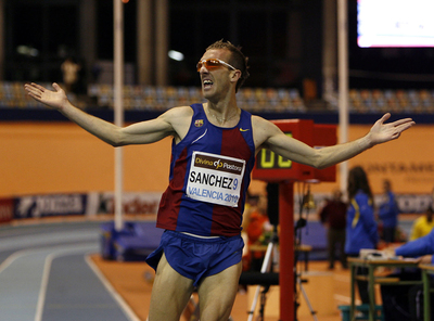 El atleta Sergio Sánchez.