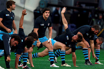 La selección argentina de Rugby.