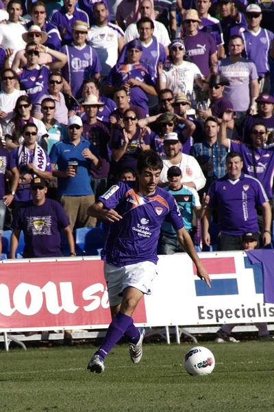 Ernesto, en un partido con el Guadalajara.