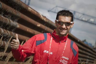 El atleta Paquillo Fernández.