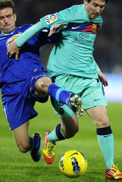 FOTOGALERIA: Leo, marcado de cerca