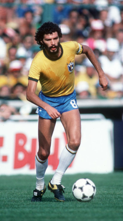 Sócrates, en 1982.