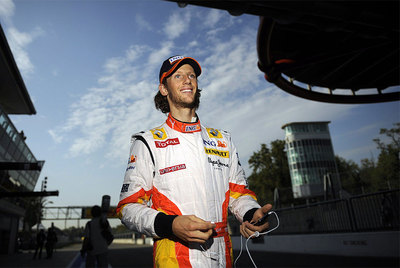 Grosjean, en una fotografía tomada en 2009, cuando pilotaba para Renault.