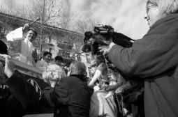 El barrio de Sant Andreu celebra la tradicional fiesta dels Tres Tombs