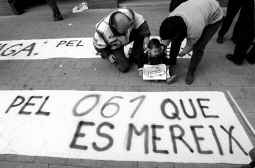 Los trabajadores del 061 reclaman más medios